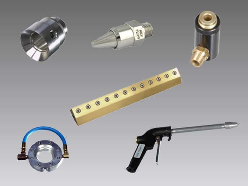 Compressed air blowoff products
